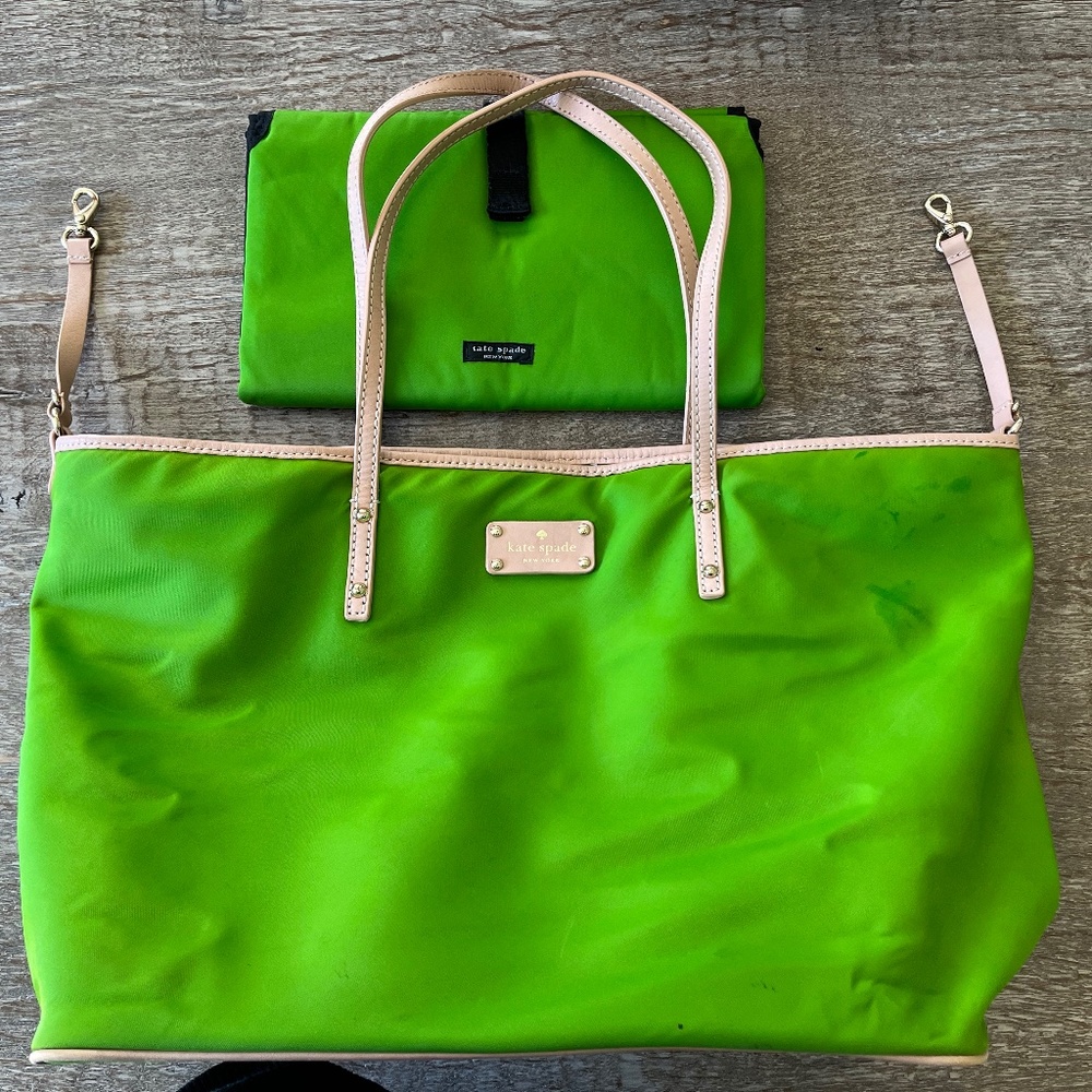 Kate Spade Diaper Bag w/ Changing Pad